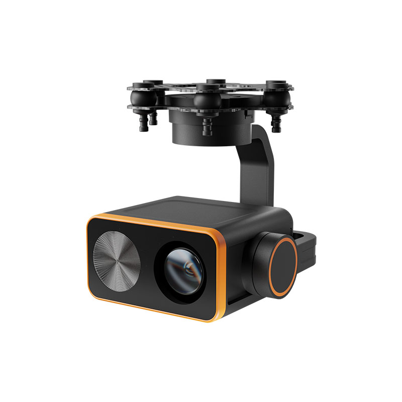 C20  three-axis stabilization 22x  drone camera with searchlight