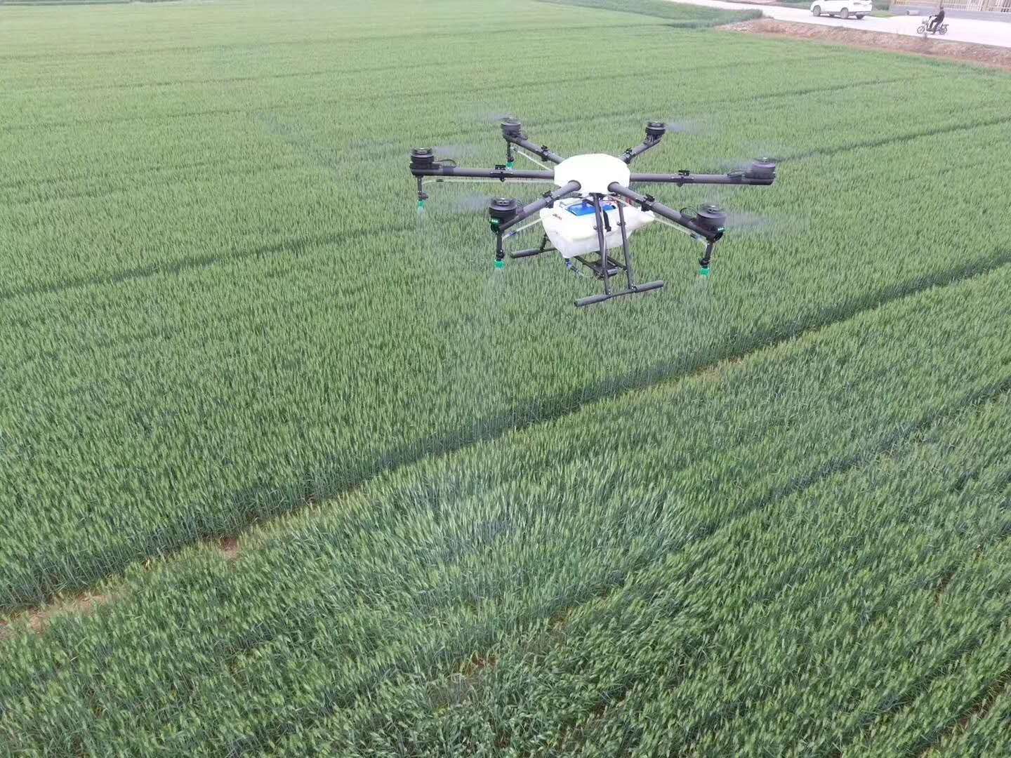 irrigation using drones