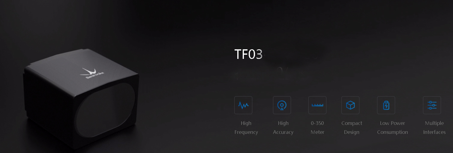 Benewake TF03 100m Long-range distance detection LiDAR
